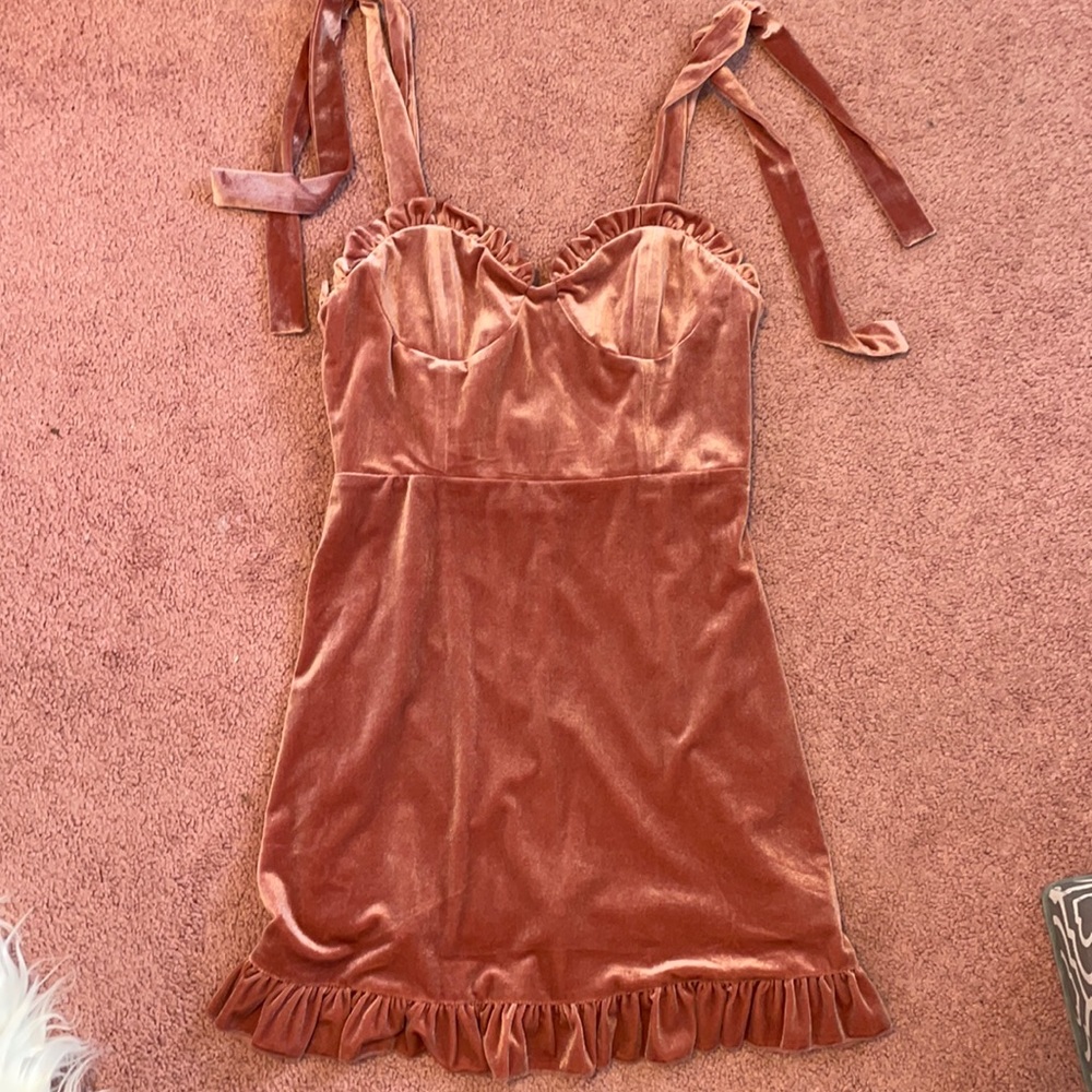 Forever 21 velour dress